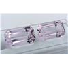 Image 3 : $8,885 Appraisal - 17.77 ct Cert. Pink Kunzite Gemstone Pair