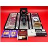 Image 1 : Photography Supplies Lot w/ Focusing Screens, Filters, Nikon Focusing Unit, & More