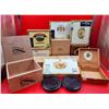 Image 1 : Assorted Cigar Boxes w/ Wooden & Cardboard