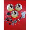 Image 1 : Guitar Accessory Lot w/ Acoustic Guitar Strings, Guitar Tuner Set, & More