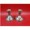 Image 1 : Empire Sterling Silver Candleholders