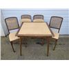 Image 1 : VTG Collapsible Card Table Set
