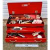 Image 1 : Craftsman Toolbox w/ Assorted Tools (Wrench, Screwdrivers, etc.)