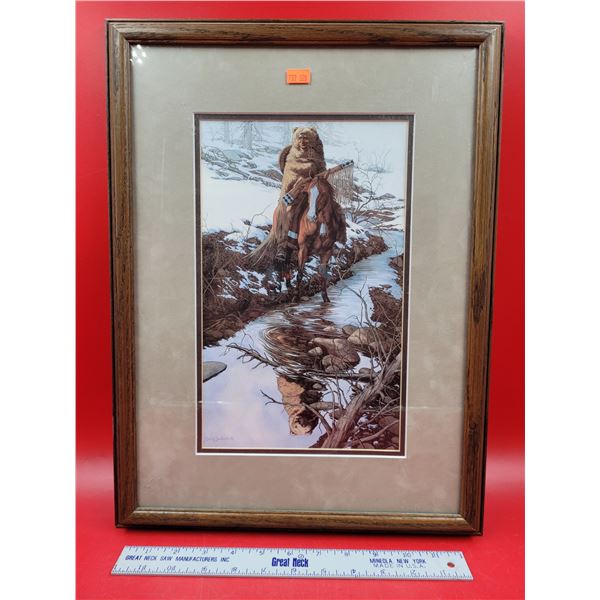 Framed "Spirit of The Grizzly" Print by Bev Doolittle