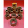 Image 1 : Lot Of Teak Napkin Rings