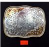 Image 1 : Metal Art Deco Belt Buckle