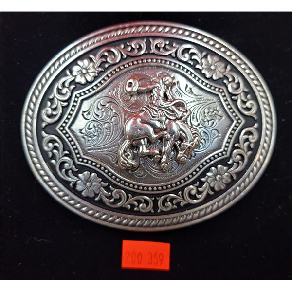 VTG Nocona Horse Belt Buckle