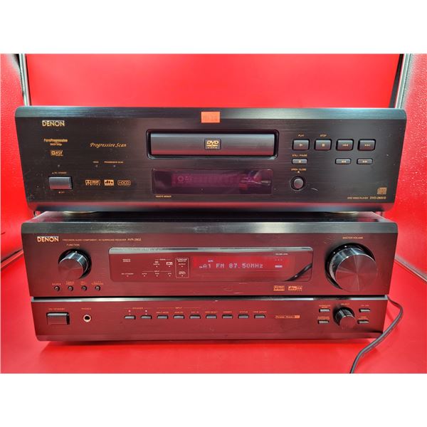 Denon DVD Player & Denon AV Surround Receiver