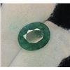 Image 2 : $13,200 Appraisal - 8.8 ct Cert. Emerald Gemstone