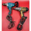 Image 1 : Makita Spade Handle Drill & Dewalt Impact Wrench