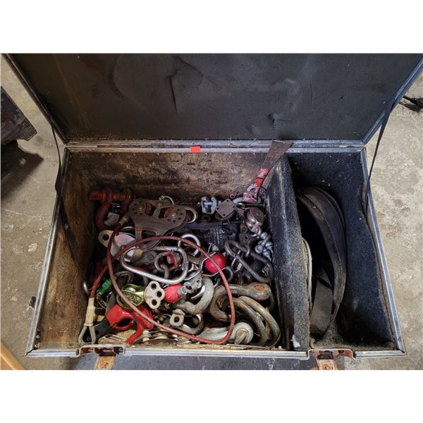 Case of Hardware (Pulleys, Carabiners, etc.)