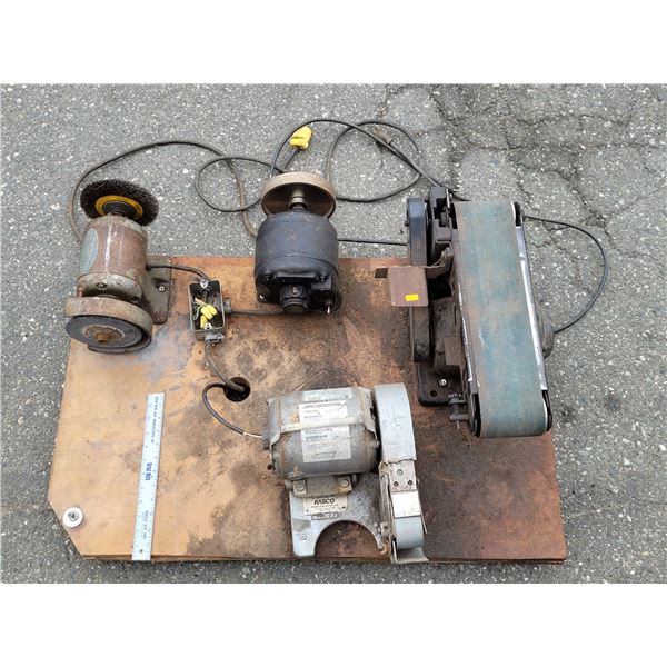 Heavy Board w/ Grinders & Sander