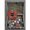 Image 1 : Oxy-Acetylene Torch Kit w/ Hose, Torch, & Gas Regulators