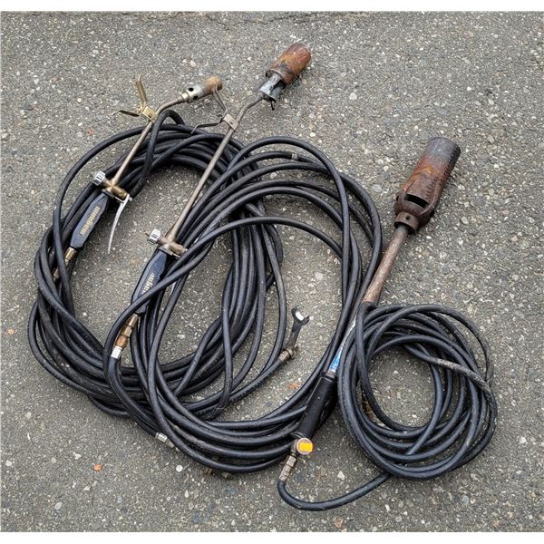3 Propane Torches