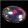 Image 2 : $7,250 Appraisal - 5.8 ct Cert. Black Opal Gemstone