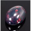 Image 3 : $7,250 Appraisal - 5.8 ct Cert. Black Opal Gemstone