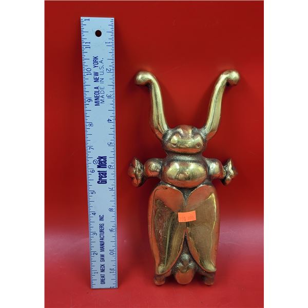 Brass Beetle Boot Jack