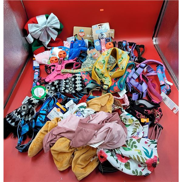 Dog Supplies & Accessories w/ Fetch Balls, Harnesses, Clothing, & More