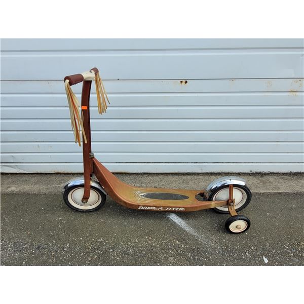 VTG Radio Flyer Retro Red Scooter