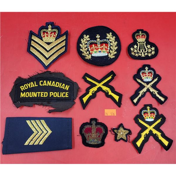 Assorted RCMP Patches