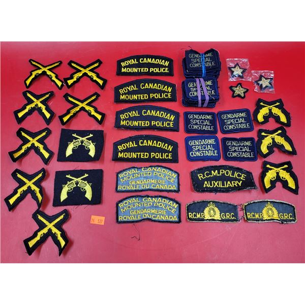 Assorted RCMP Patches