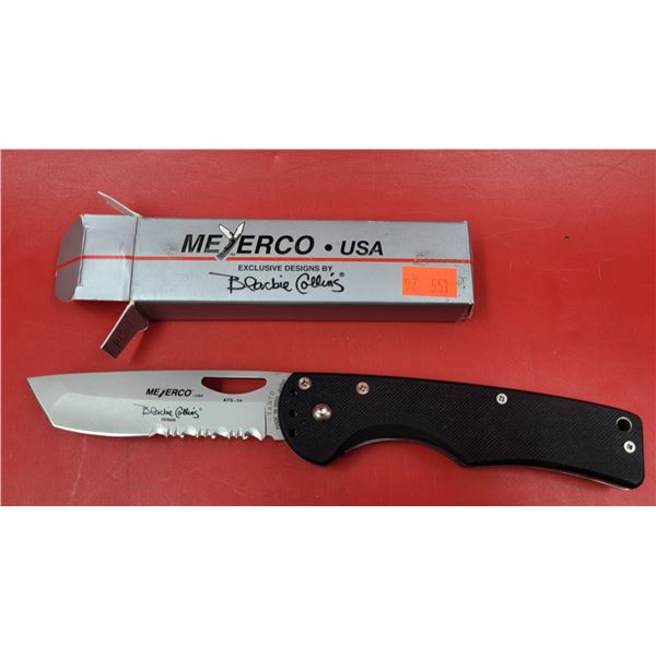 Meyerco Designed by Blackie Collins Tanto Knife Made in Japan
