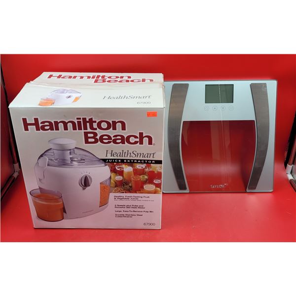 Hamilton Beach Juice Extractor & Taylor Scale