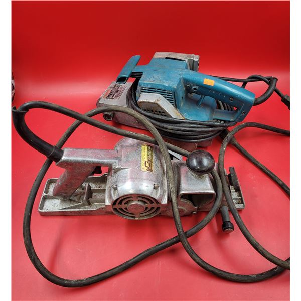 Makita Belt Sander & Pet Electric Planer