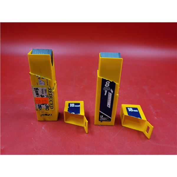 2 New Packs of 18mm OLFA Exacta Blades