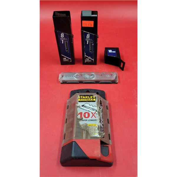 Lot of New Exacta Blades