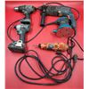Image 1 : Power Tool Lot w/ Rotary Tool, Makita Sander, Bosch Rotary Hammer Drill, & 2 Maximum Drills