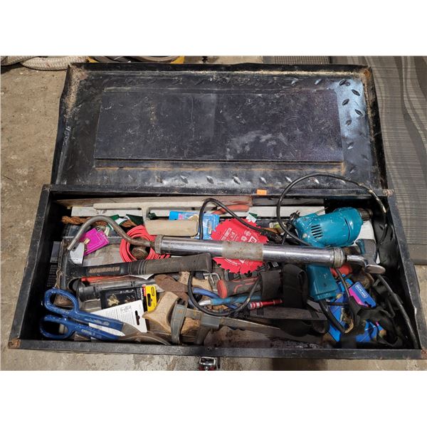 Box of Assorted Tools