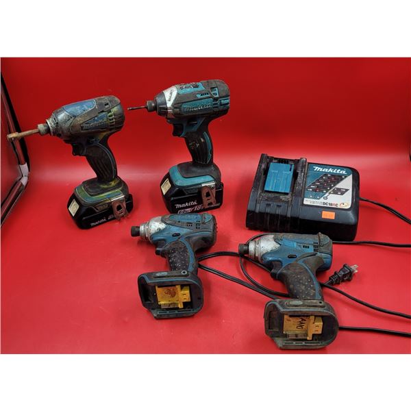 Makita Drills/Batteries & Charger