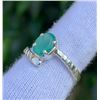 Image 2 : $2,070 Appraisal - 2.9 ct Cert. Gram Emerald Gemstone Ring
