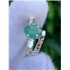 Image 3 : $2,070 Appraisal - 2.9 ct Cert. Gram Emerald Gemstone Ring