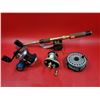 Image 1 : Collapsible Fishing Rod & 3 Reels