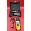 Image 1 : Stanley Laser Stud Finder, Winch Controller, & General Technologies Fault Finders