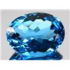 Image 3 : $10,778 Appraisal - 43.11 ct Cert. Royal Blue Topaz Gemstone