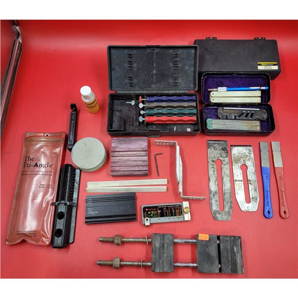 Sharpening Stones & Plane Blades