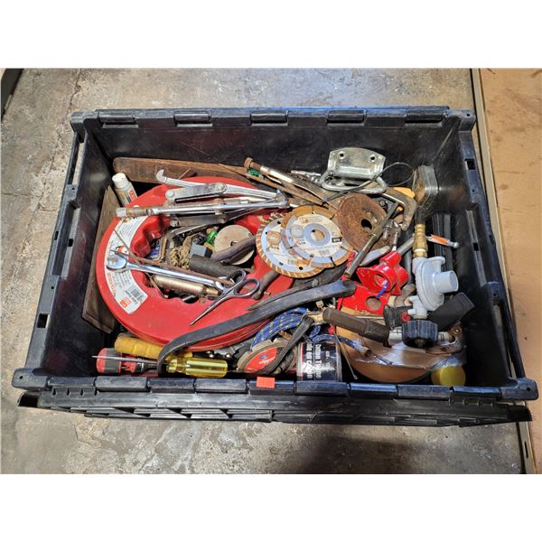 Bin of Assorted Tools