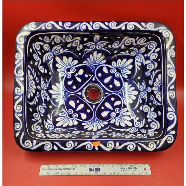 Talavera Mexican Handmade Bathroom Sink