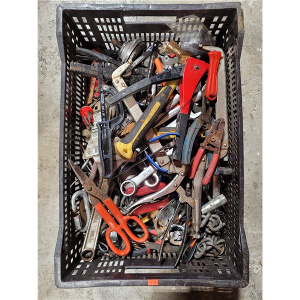 Bin of Assorted Tools