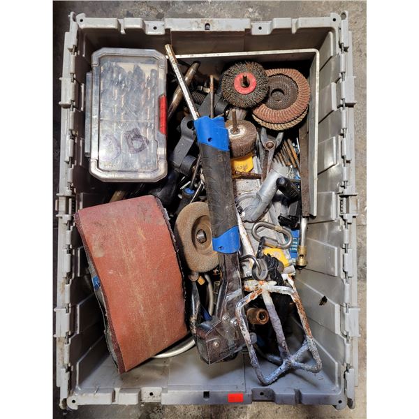 Bin of Assorted Tools