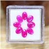 Image 2 : $10,280 Appraisal - 5.14 ct Cert. Red Ruby Gemstone PARCEL