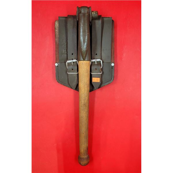 1964 Military Folding Shovel w/Leather Case