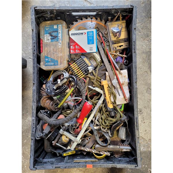 Bin of Assorted Tools
