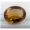 Image 2 : $4,961 Appraisal - 49.61 ct Cert. Madeira Citrine Gemstone