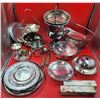 Image 1 : Lot of Silver Plated Serving Ware