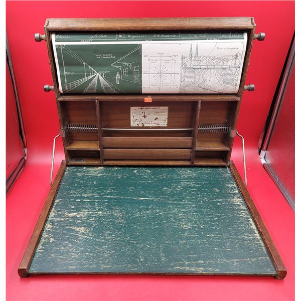 Antique Art Desk Made in Canada