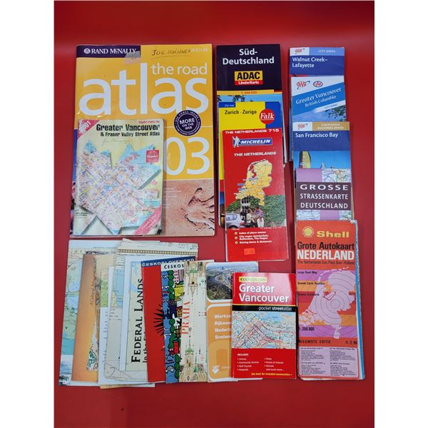 VTG Gas Station/Car Shop Road Maps